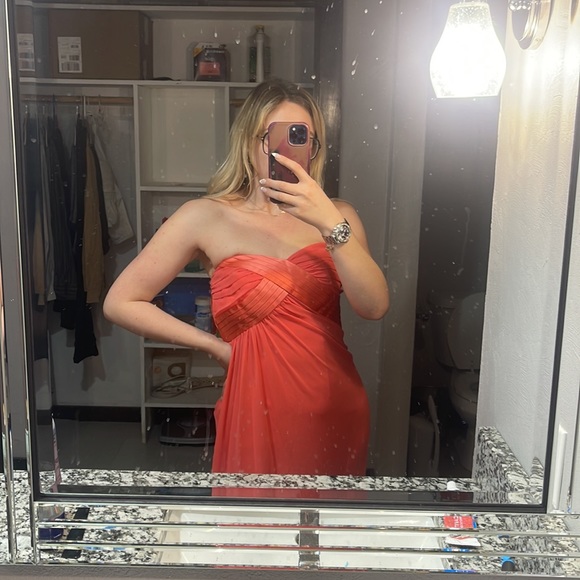 ABS Allen Schwartz Dresses & Skirts - Gorgeous coral ABS formal dress